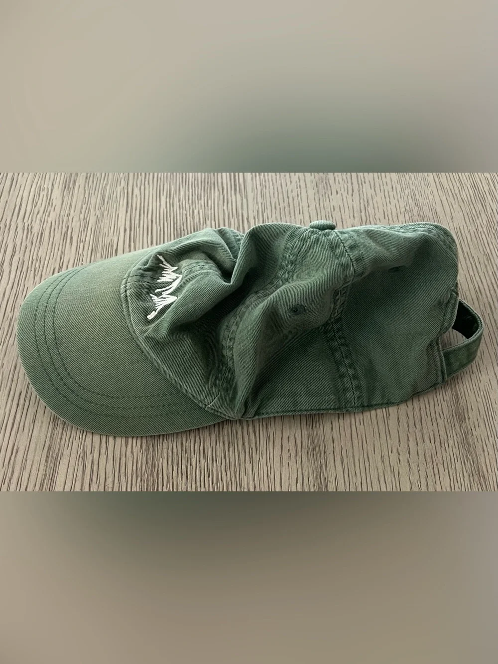 J. Crew Teal Green Cotton Baseball Cap